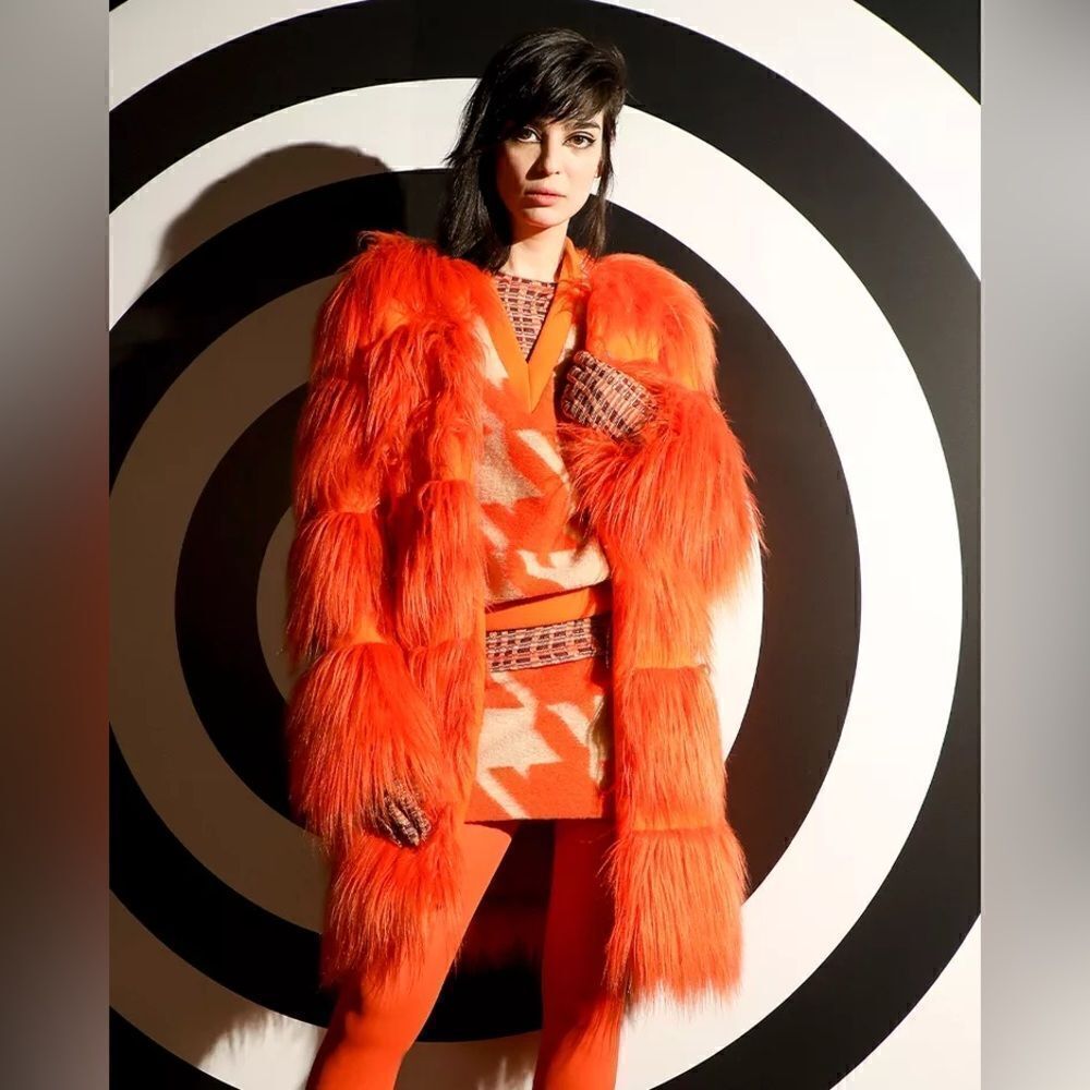 New Free People x Anna Sui Fab Faux Fur Coat
